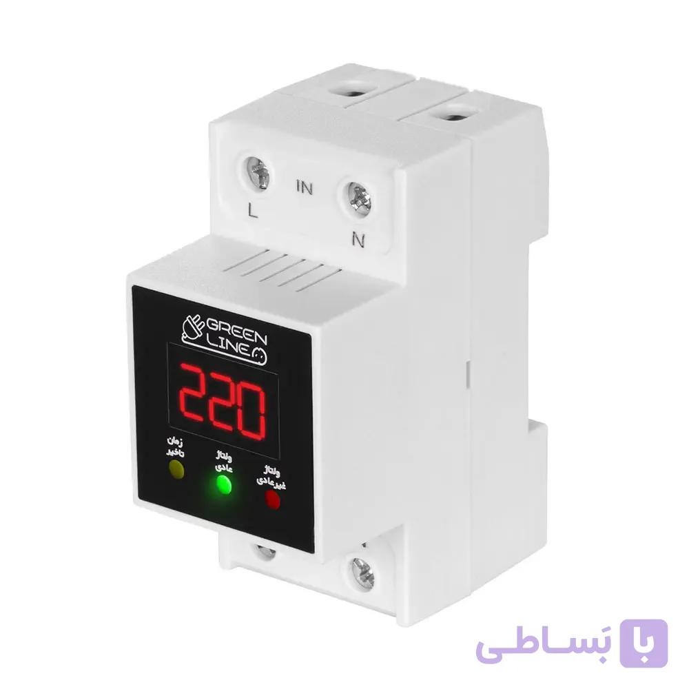 محافظ ولتاژ ورودی 32 امپر گرین — تصویر 1