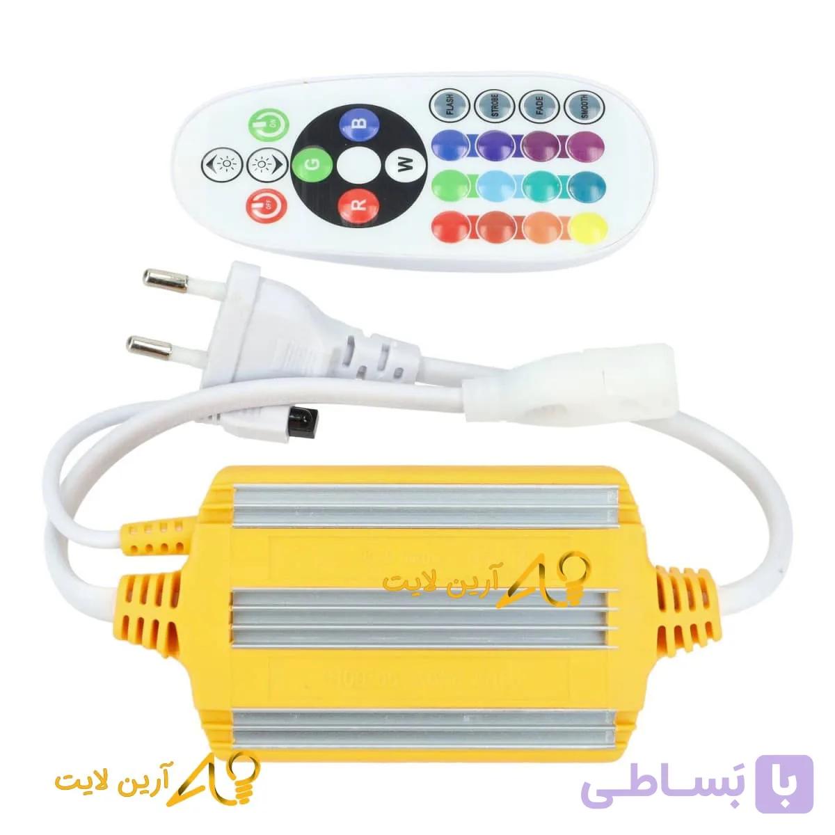 ریموت ریسه هفت رنگ وایرلس RGB — تصویر 1