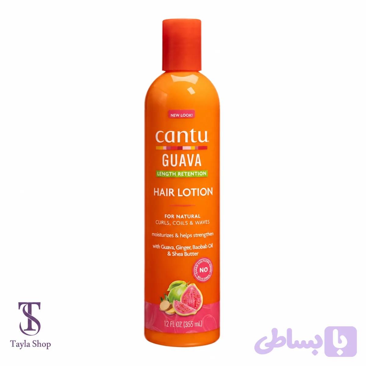 لوسیون مرطوب کننده مو گواوا کنتو Cantu Guava Baobab Hair Lotion — تصویر 1