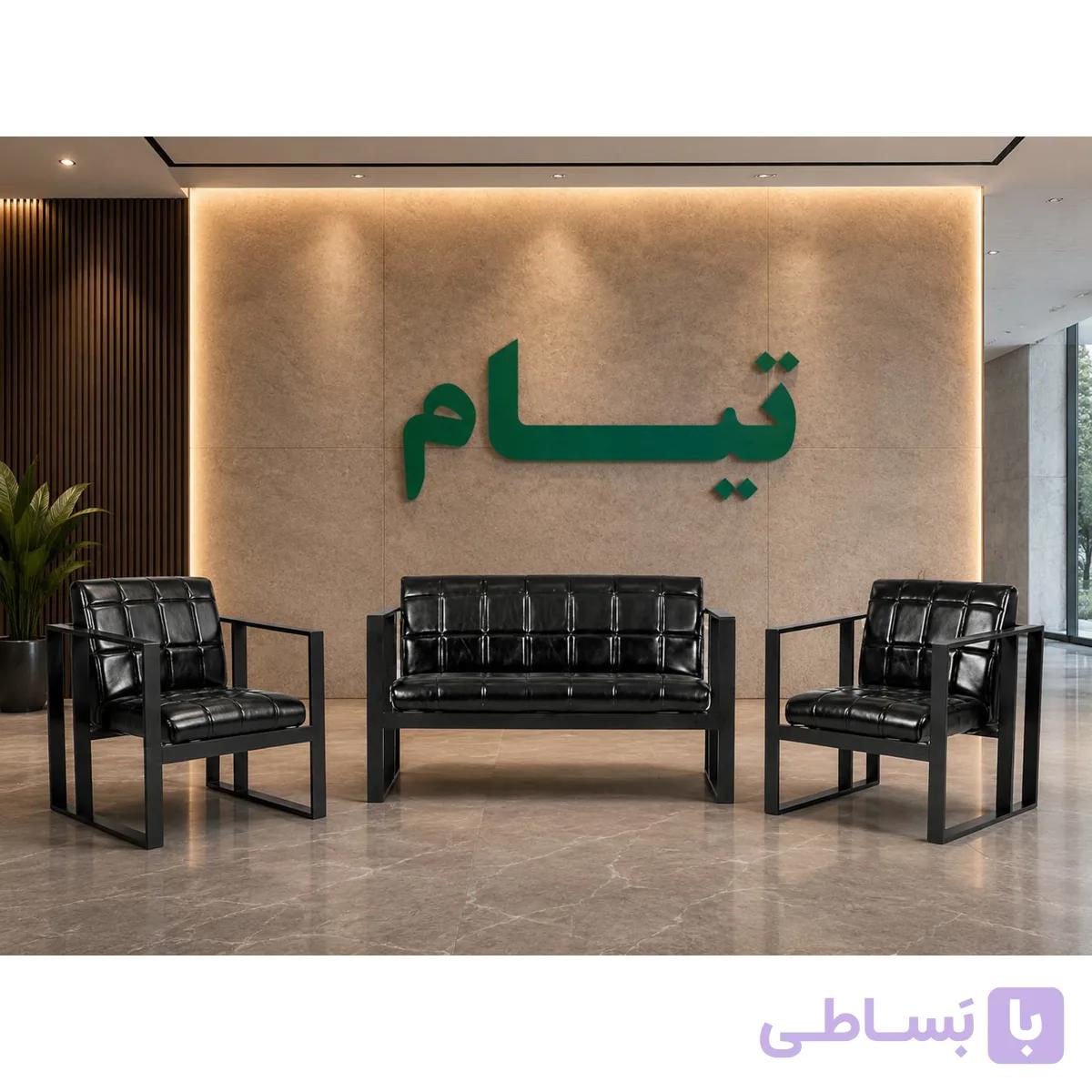 نیم ست اداری سیلور تیام — تصویر 1