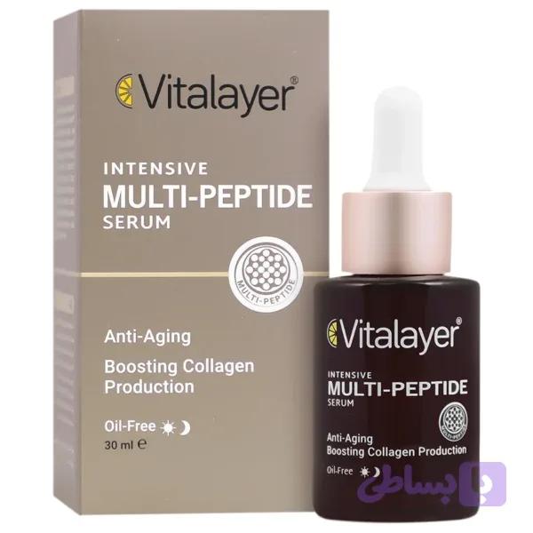 سرم مولتی پپتاید ویتالیر مدل اینتنسیو (حجم 30 میلی لیتر)-Vitalayer Intensive Multi Peptide Serum — تصویر 1