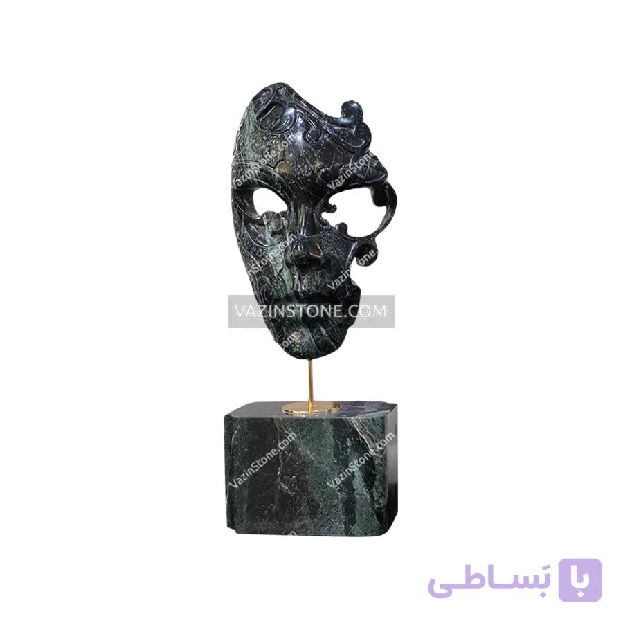 مجسمه سنگی بالماسکه پایه‌دار — تصویر 1