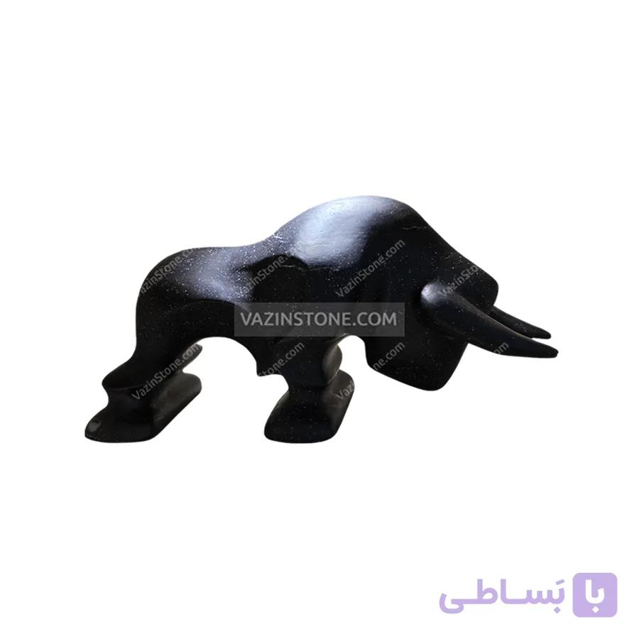 مجسمه سنگی گاومیش — تصویر 1