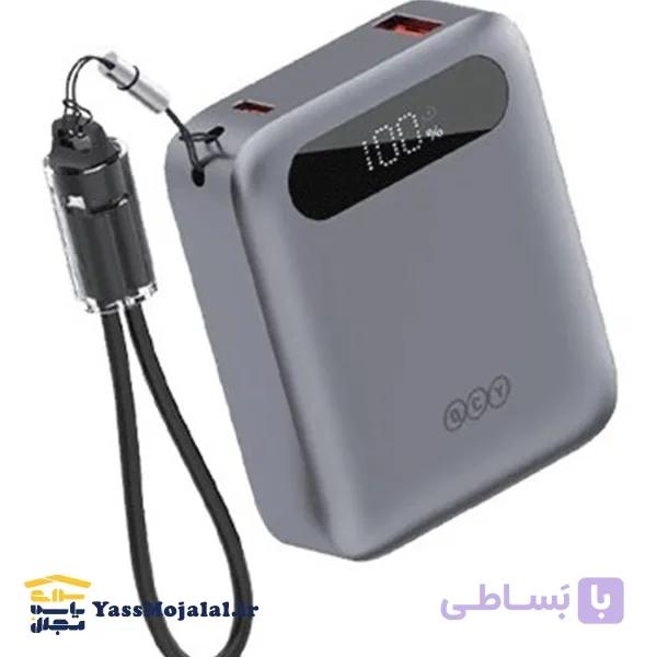 پاوربانک کیو سی وای مدل PB10D ظرفیت 10000 میلی ‌آمپر ساعت — تصویر 1