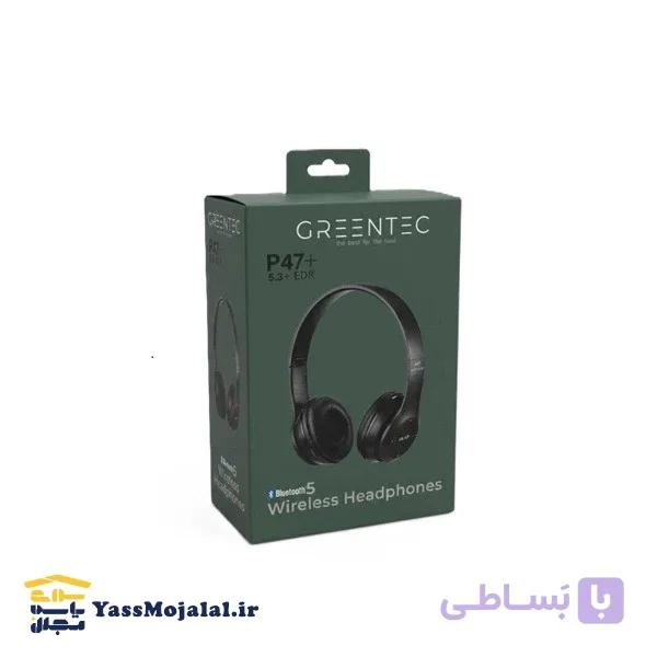 هدفون بلوتوثی مدل P47 Plus 5.3+EDR — تصویر 1