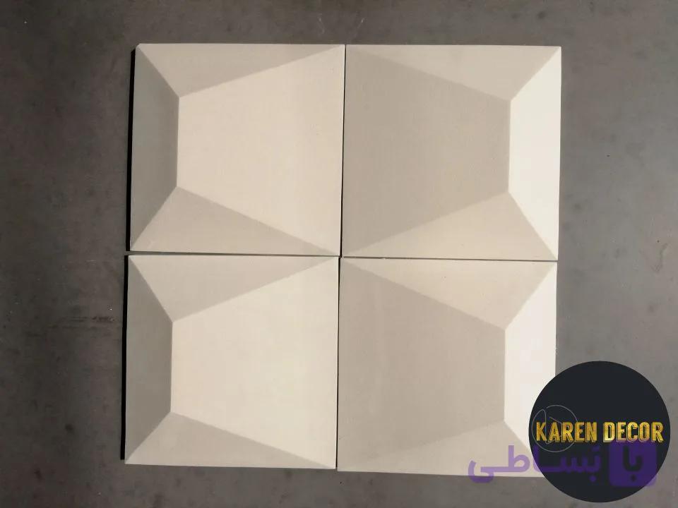 سنگ مصنوعی طرح مربع هرمی