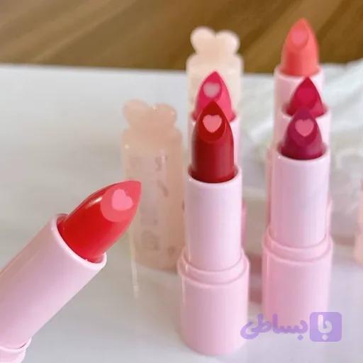 بالم لب قلبی فانتزی کیوت پینترستی صورتی رژ قلب دار پینترستی موم عسل نرم کننده آبرسان و مرطوب کننده لب ها