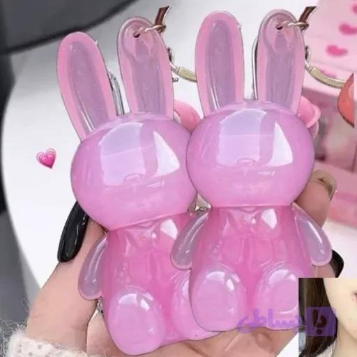 تینت لب کره ای 24 ساعته ضد آب خرگوشی دست کلید آویز جاکلیدی مات مخملی ماندگاری عالی مناسب مدرسه و دانشگاه