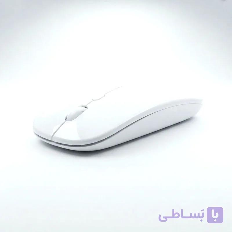 ماوس بی‌سیم شارژی وایرلس 2.4G | باریک + (گارانتی طلایی) — تصویر 1