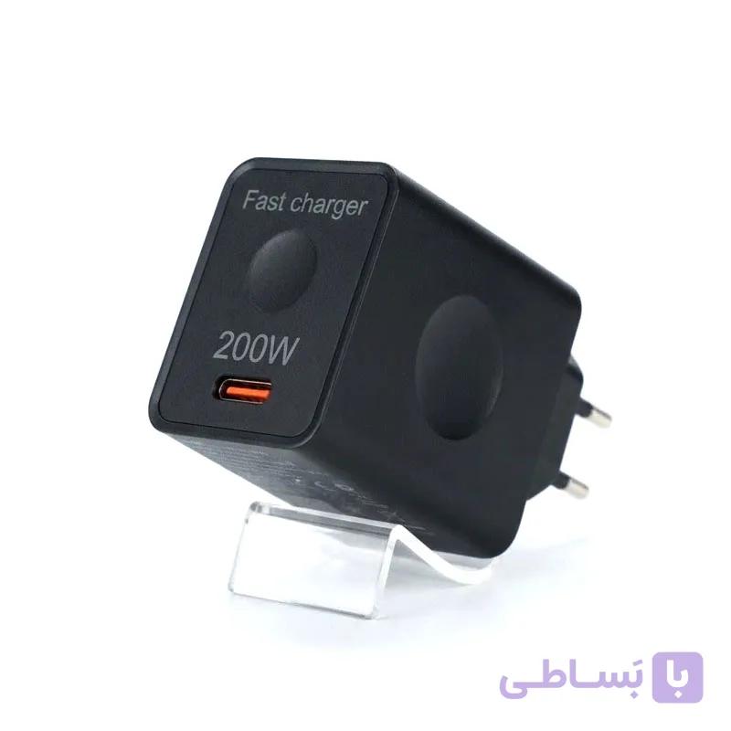 شارژر دیواری 200W اسمی مدل C-P36 | آداپتور اصلی ۵.۲ ولت ۳ آمپر با خروجی ایمن — تصویر 1
