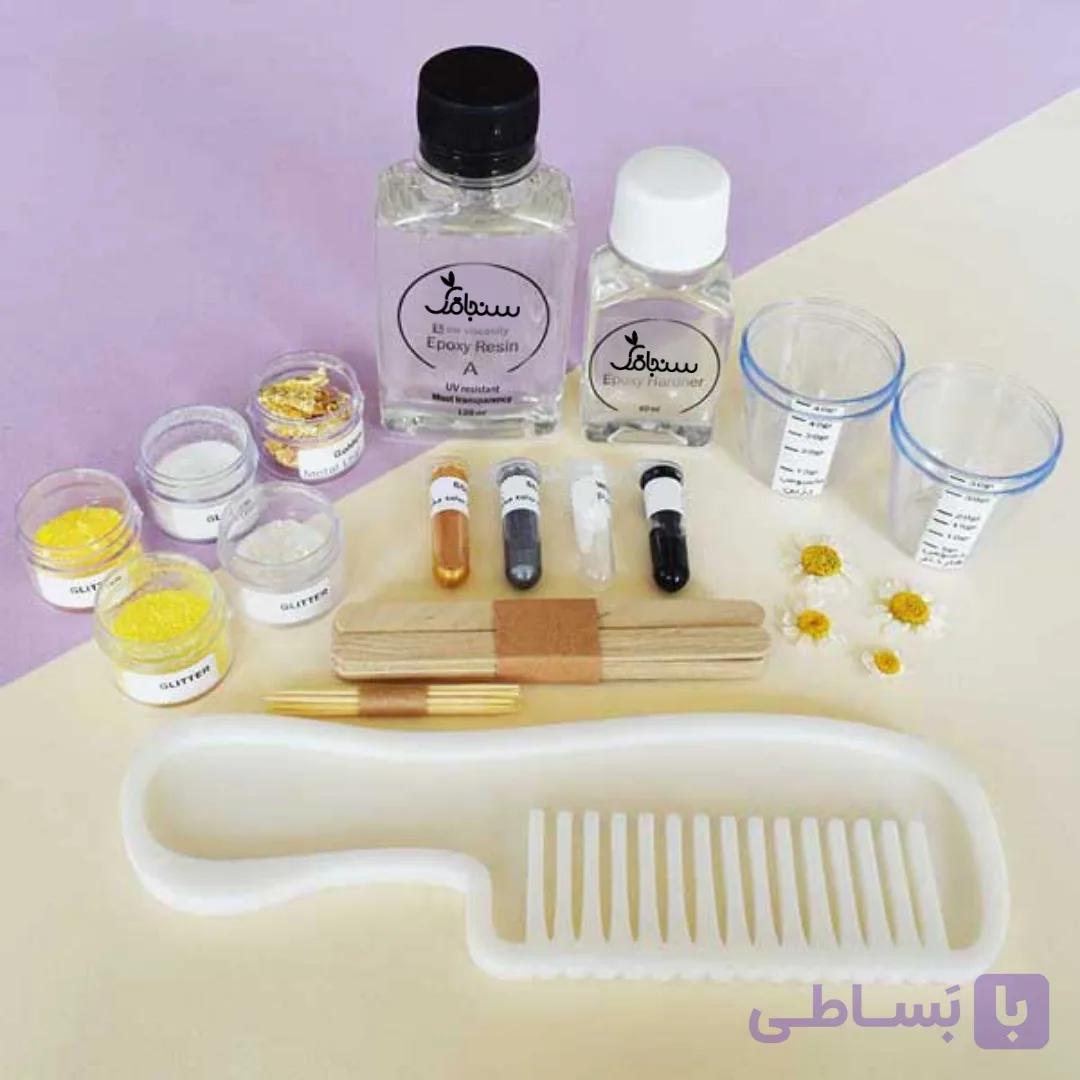 پک کار با رزین مدل شانه سر — تصویر 1