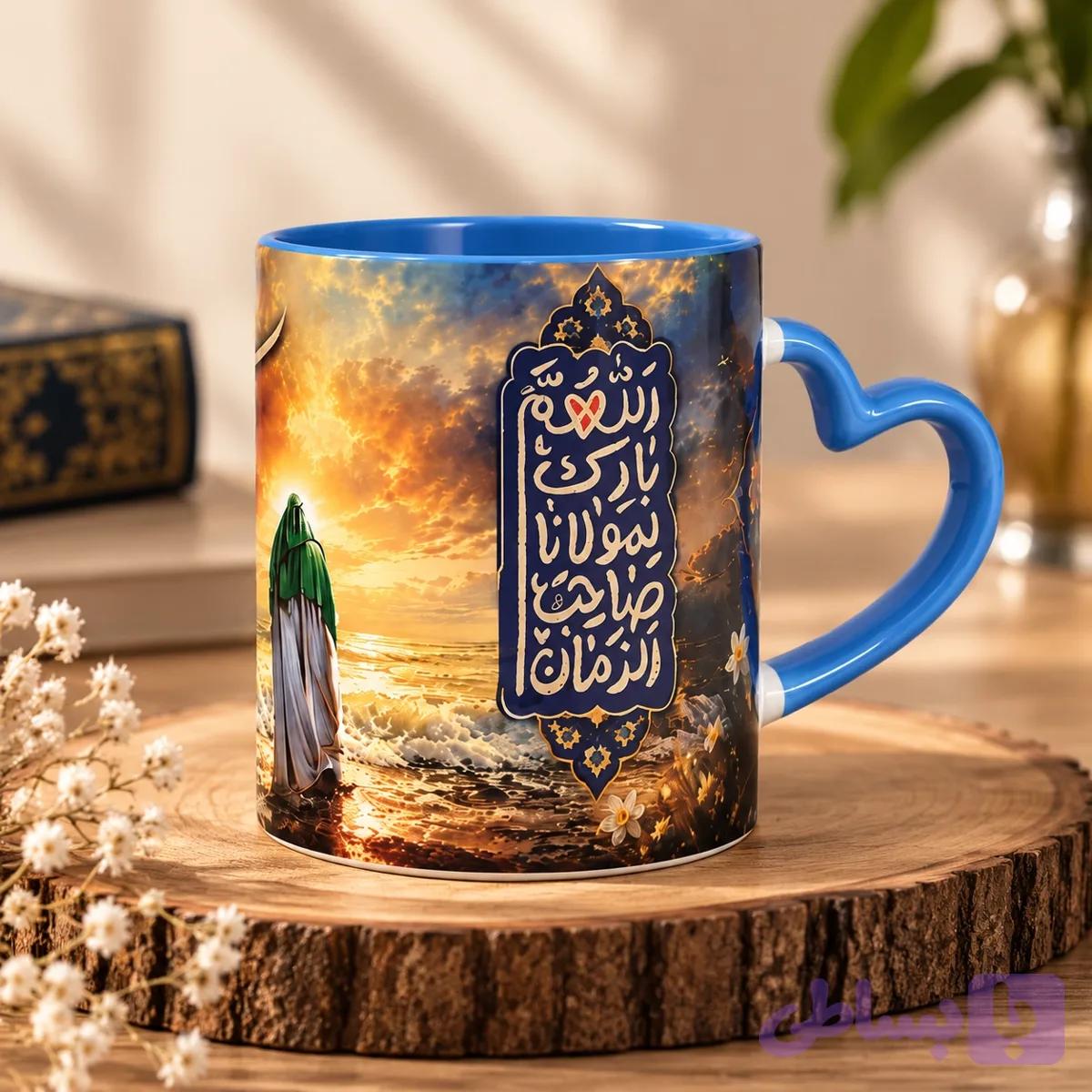 ماگ سرامیکی با طرح‌های متنوع | چاپ اختصاصی عکس و طرح دلخواه — تصویر 1