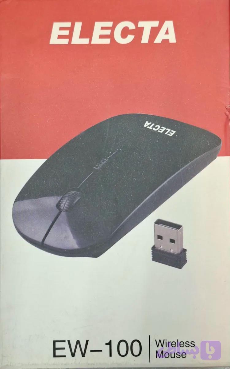 ماوس بی سیم الکتا مدل EW-100 (مشکی)