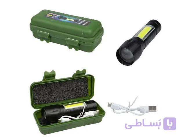 چراغ قوه شارژی USB CHARGE (کد345)