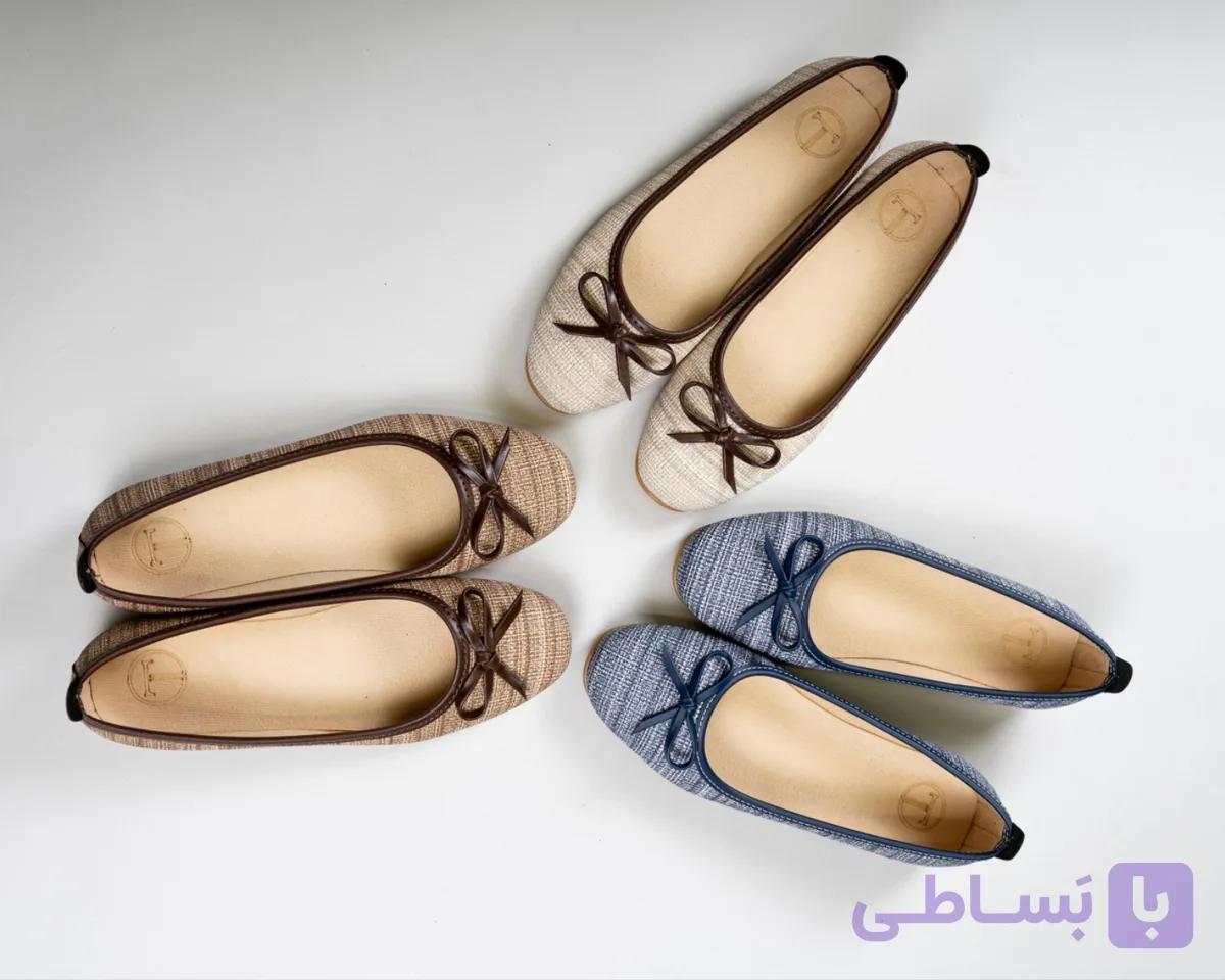 کفش کالج مدل پاپیون سلین — تصویر 1