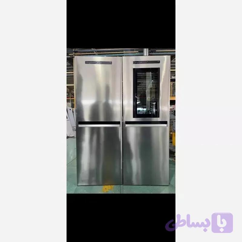 یخچال فریزر دوقلو استیلون یخساز اتومات استیلون مدل مارینو