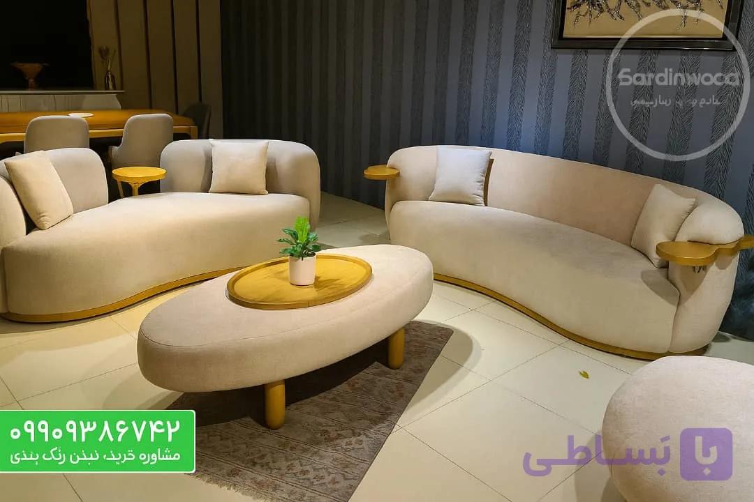 مبل راحتی مینیمال مدل گالان — تصویر 1
