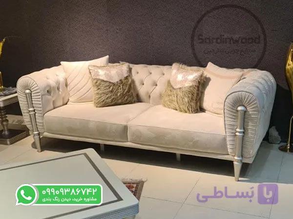 مبل راحتی شیک مدل لوییز — تصویر 1