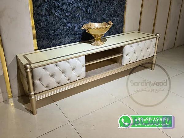 میز تی وی چوبی مدل لوییز — تصویر 1