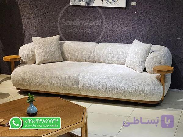 مبل راحتی مدرن مدل دلفی — تصویر 1