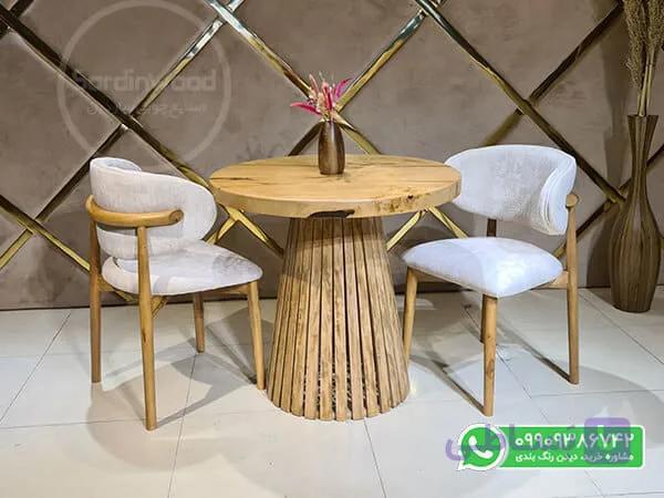 میز ناهار خوری 2 نفره کمجا مدل یوکا — تصویر 1