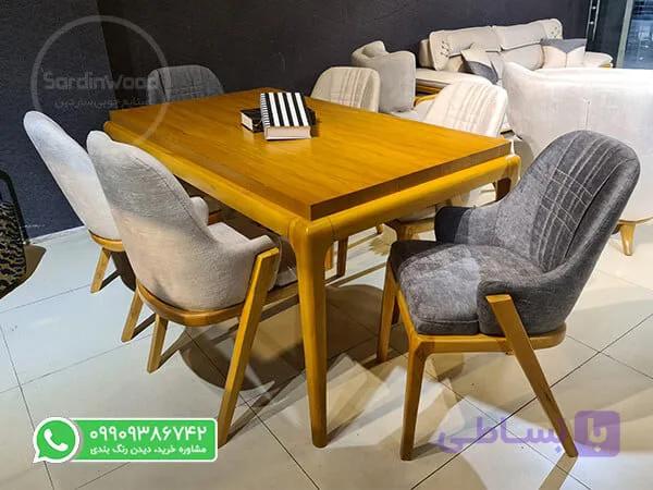 میز ناهار خوری مدرن مدل پارسه — تصویر 1