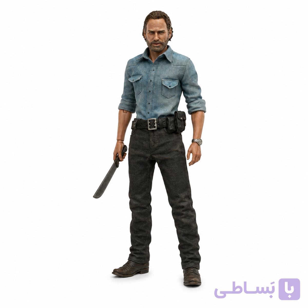 اکشن فیگور ریک گریمز زامبی کیلر پرزنت تویز مقیاس ۱/۶ | Present Toys Zombie Killer — تصویر 1
