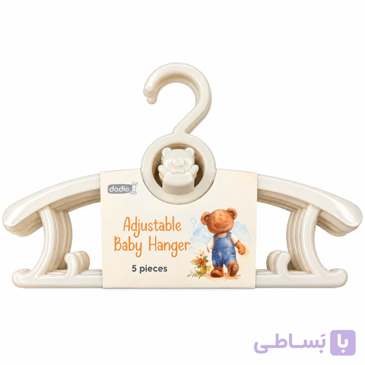 چوب لباسی dodieخرسی صدفی — تصویر 1