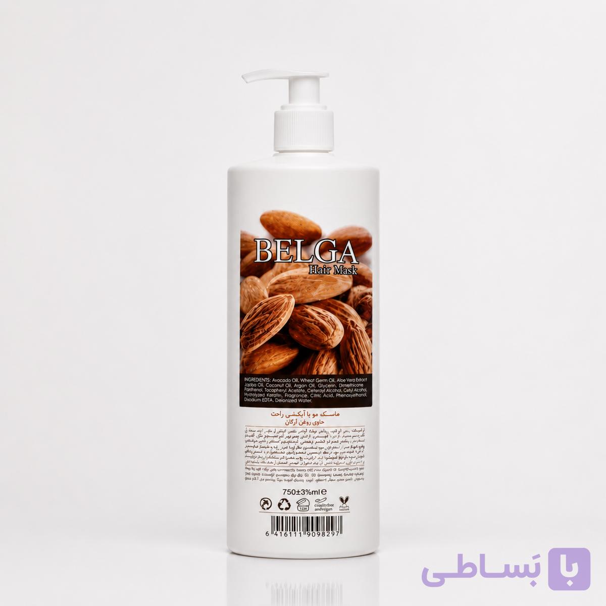 ماسک مو داخل حمام بلگا