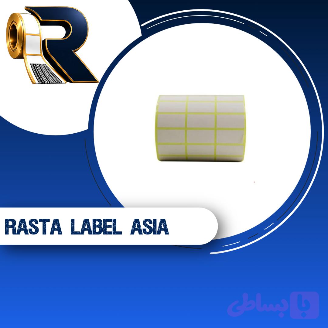 لیبل کاغذی 30×18 میلیمتر سه ردیف 6000 عددی — تصویر 1
