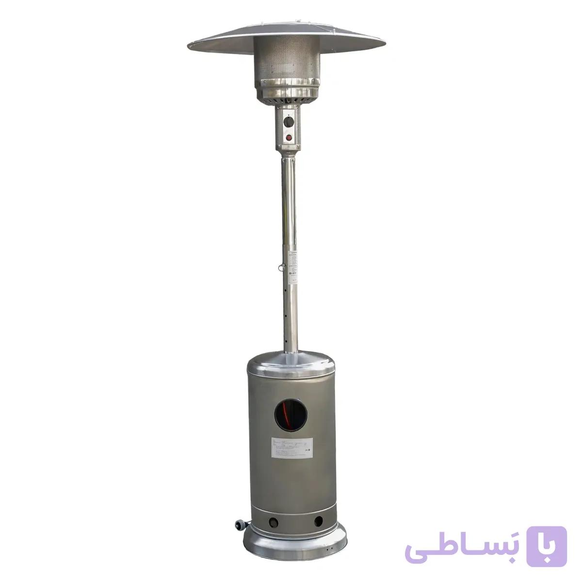 بخاری قارچی استیل تنظیم ارتفاع — تصویر 1