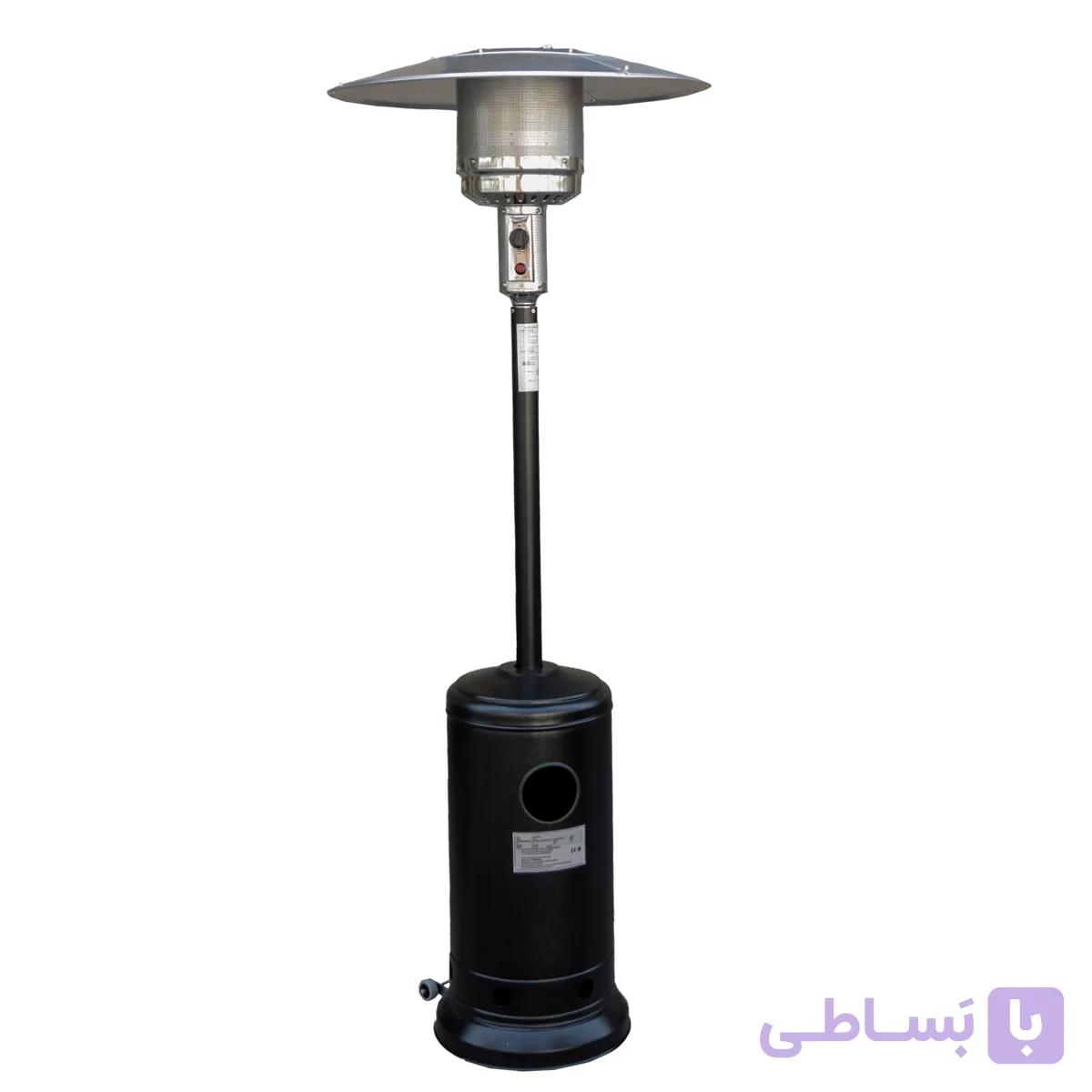 بخاری قارچی مشکی ثابت — تصویر 1