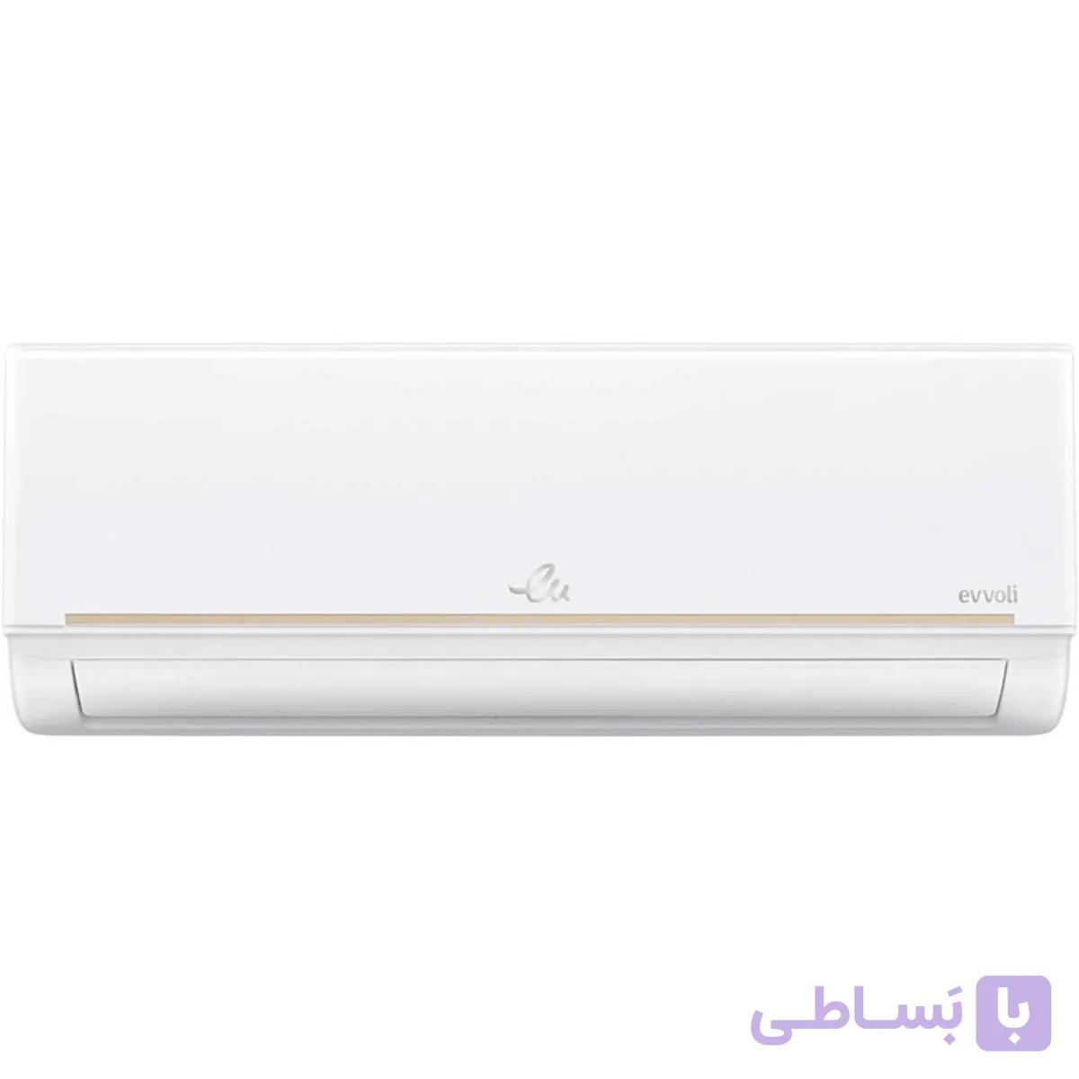 کولر گازی ایوولی 12000 اینورتر پلاتینیوم T3 مدل EVDC-12K-T3-PREMIUM/W سرمایشی و گرمایشی