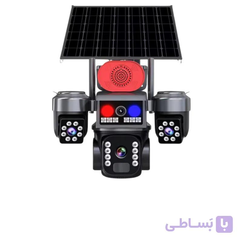 دوربین سه لنز سیم کارتی خورشیدی آژیردار — تصویر 1