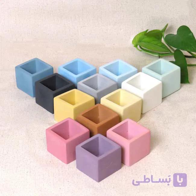 ظرف بتنی مربعی سارموم — تصویر 1