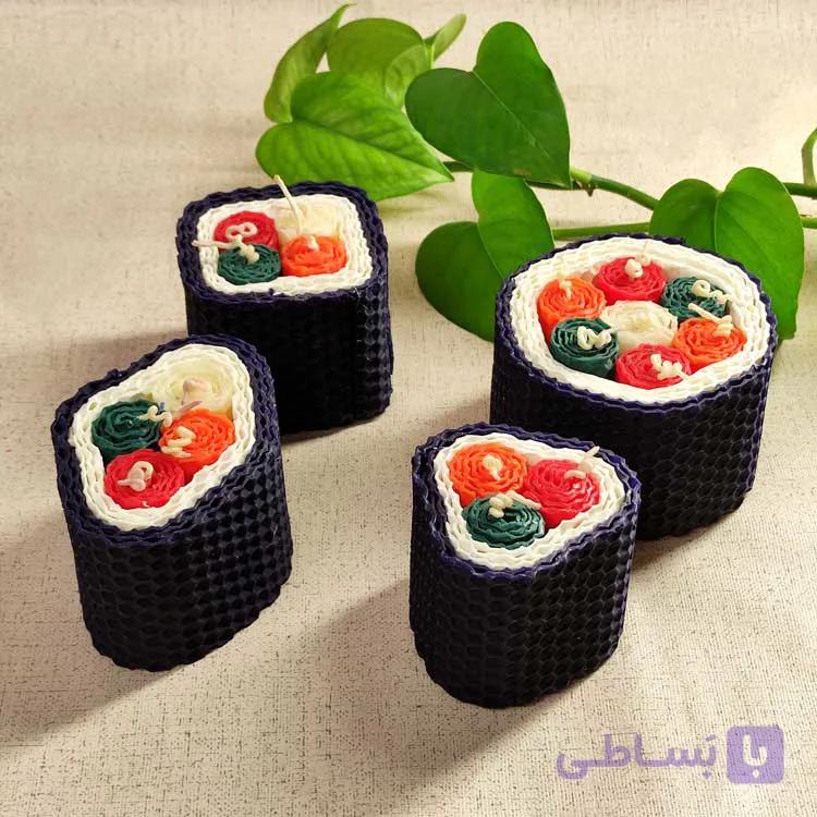 شمع مومی طرح سوشی