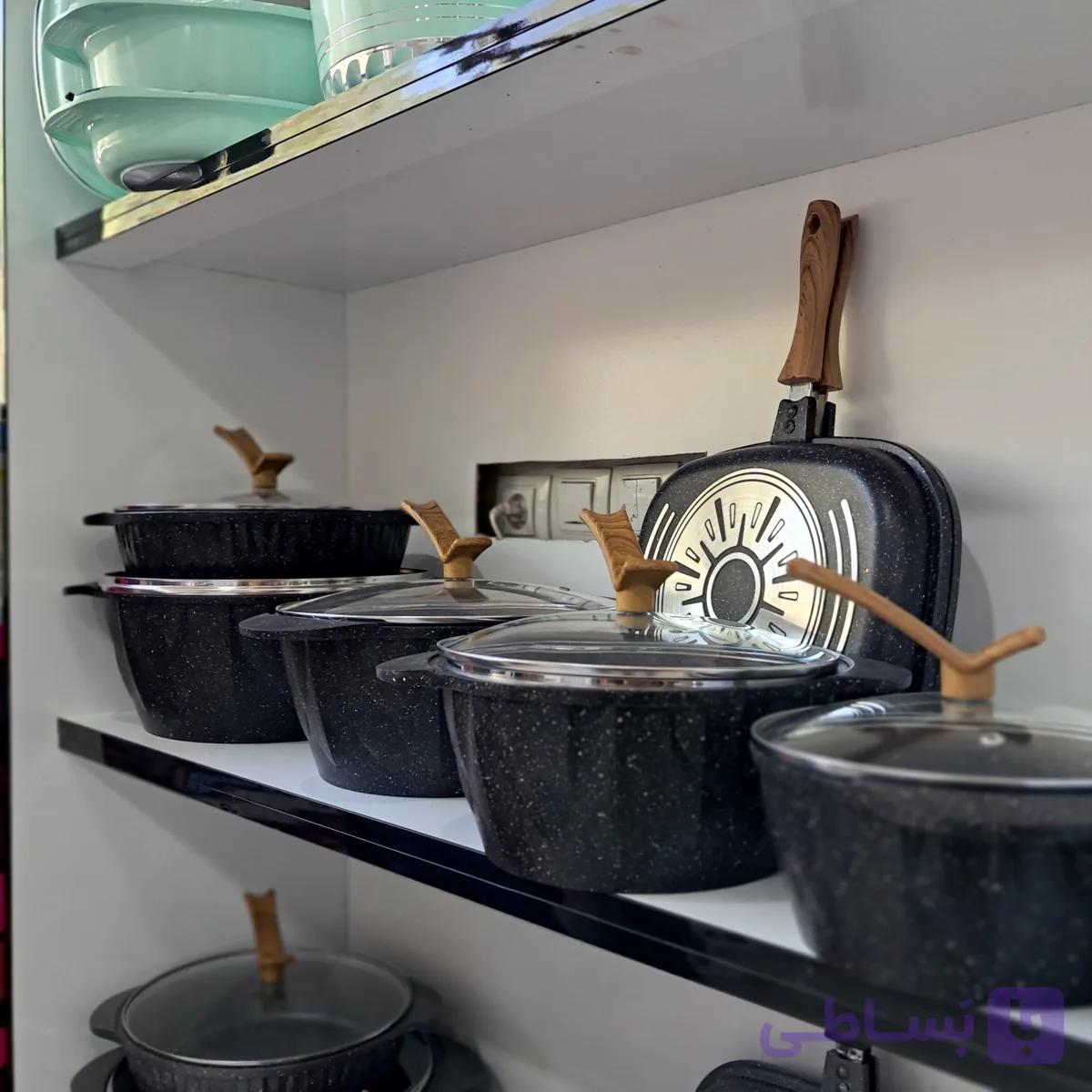 سرویس قابلمه ۱۲ پارچه پرو چیس چف (Pro Chic Chef)