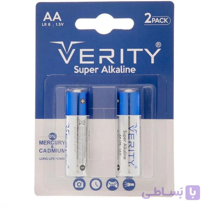 باتری وریتی مدل Ultra Alkaline بسته 2 عددی — تصویر 1