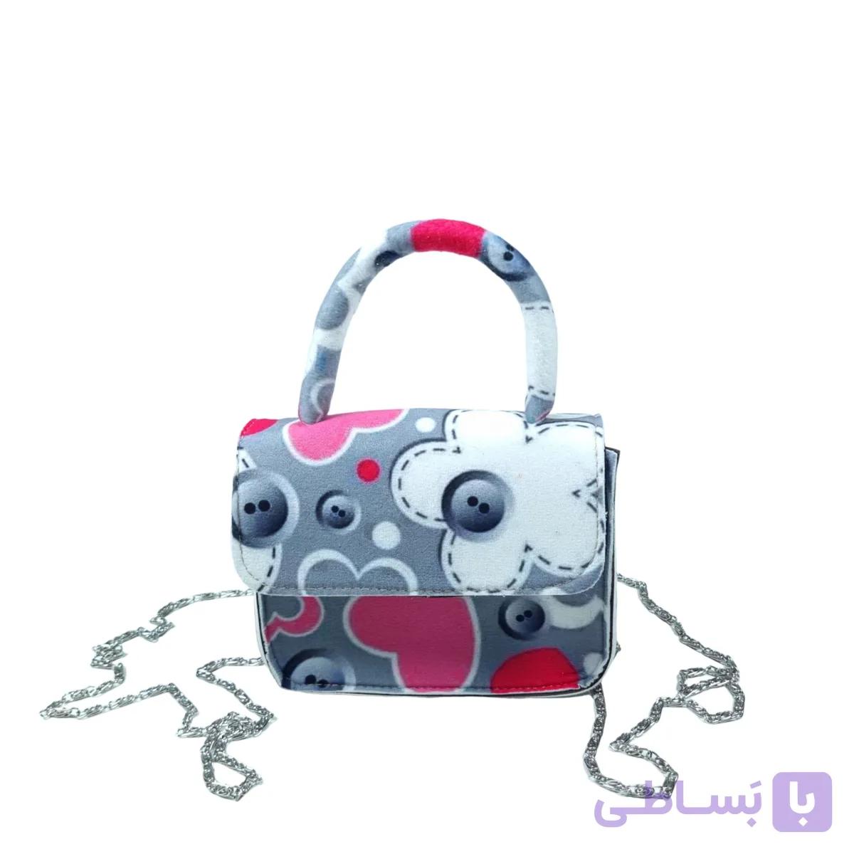 کیف دوشی-زنجیری مخمل ساسویه مدل تینا (کد 581) — تصویر 1