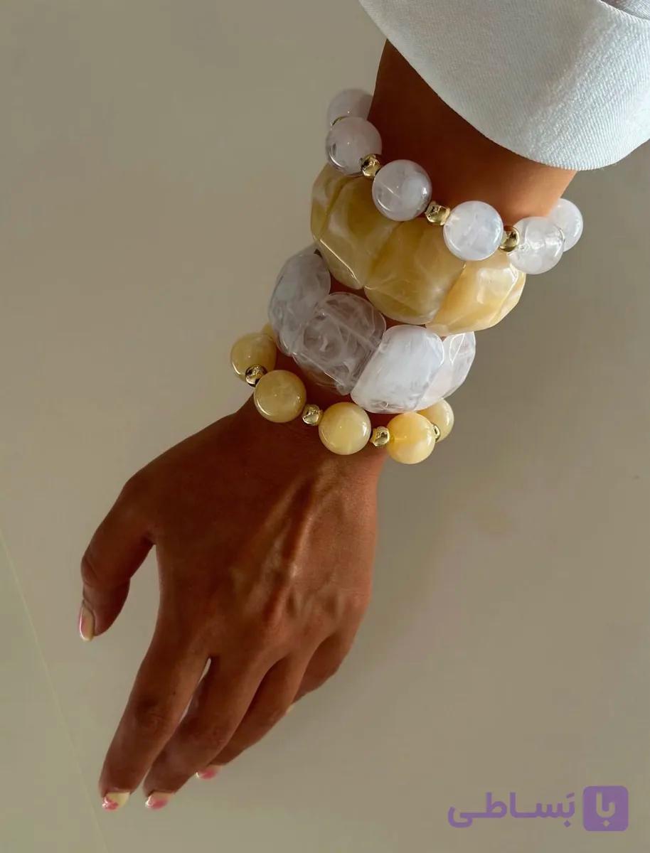 دستبند زنانه مدل [ zara] دست ساز