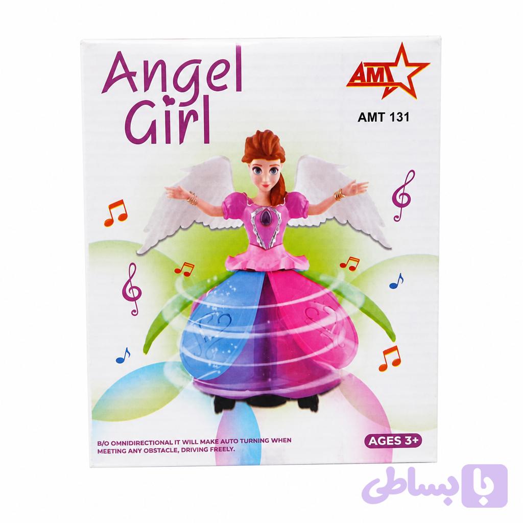 عروسک موزیکال چرخشی مدل HM-0028 ارتفاع 25 سانتی‌متر