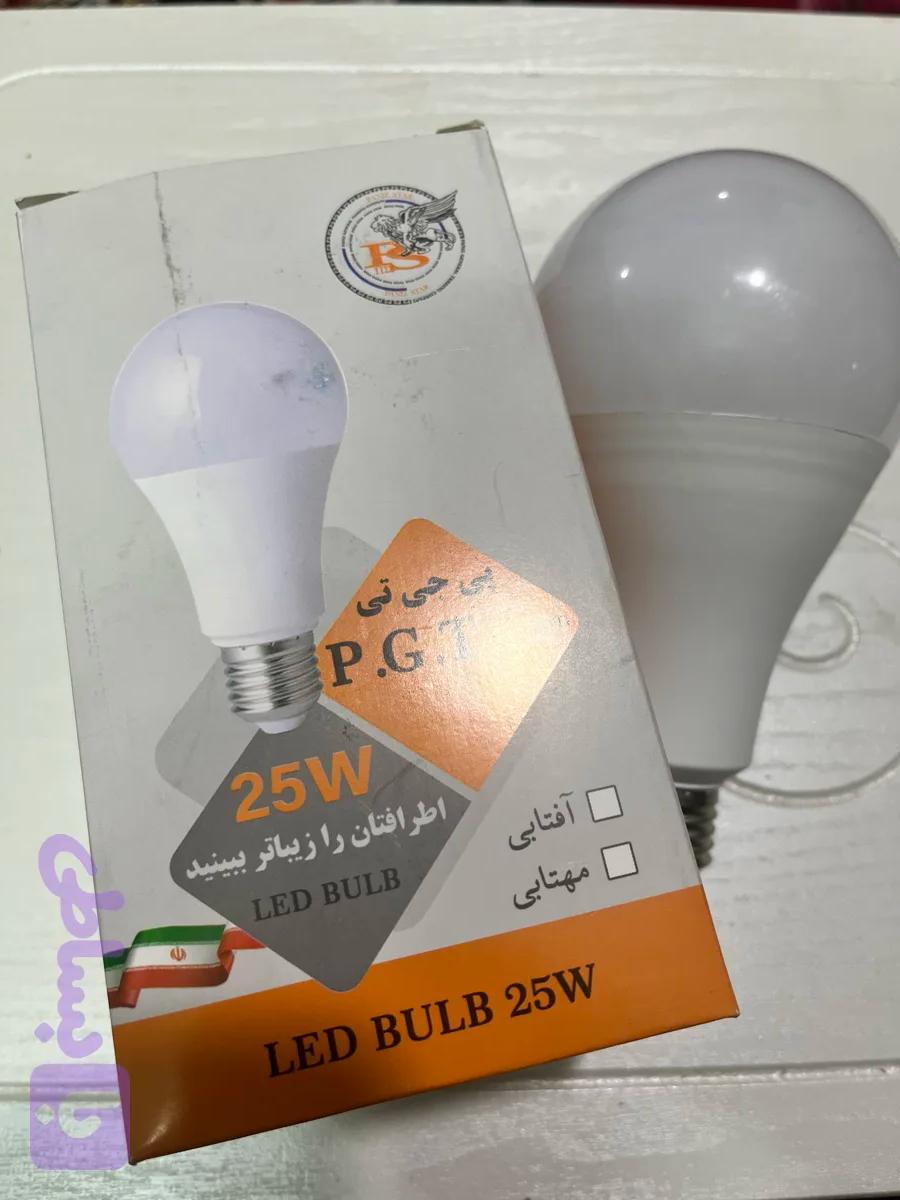 لامپ۲۵وات استاندارد مهتابی pgt