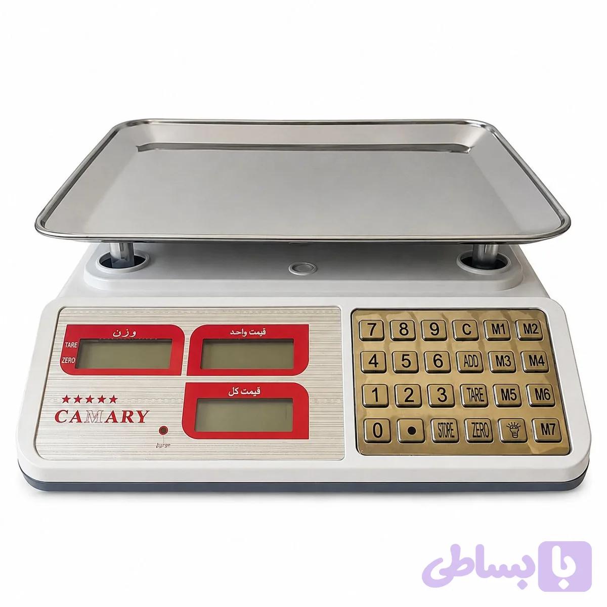 ترازو ۴۰کیلویی کمری دکمه استیل کابل خور