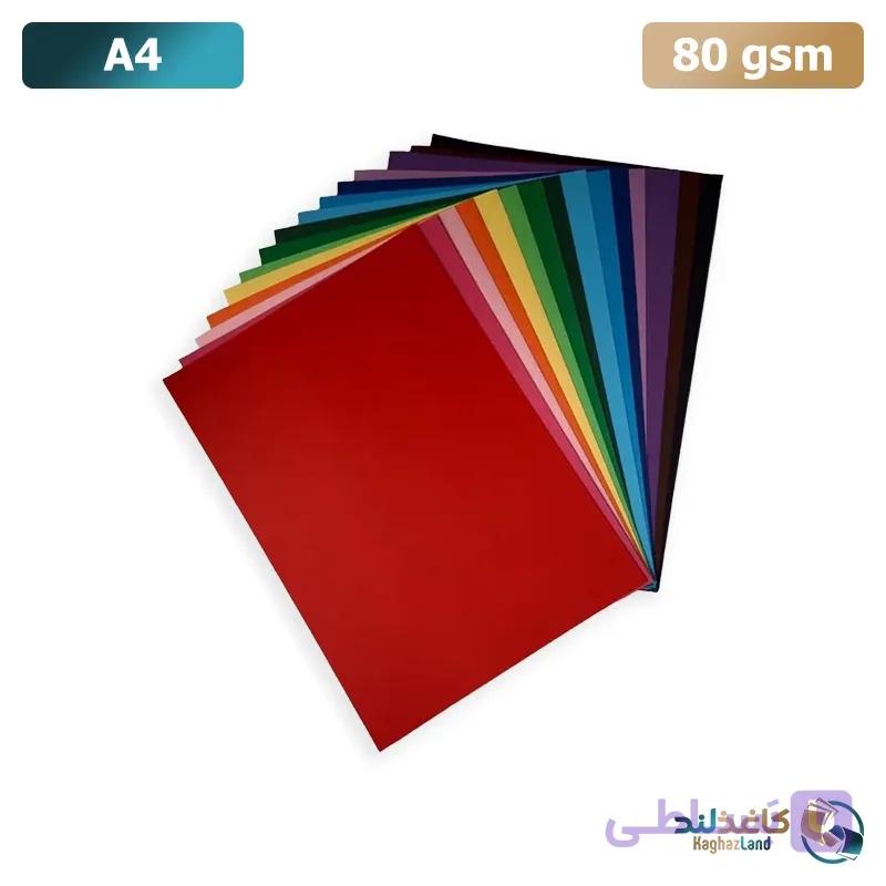 مقوا A4 رنگی – 150 برگی – 180 گرم (خارجی )