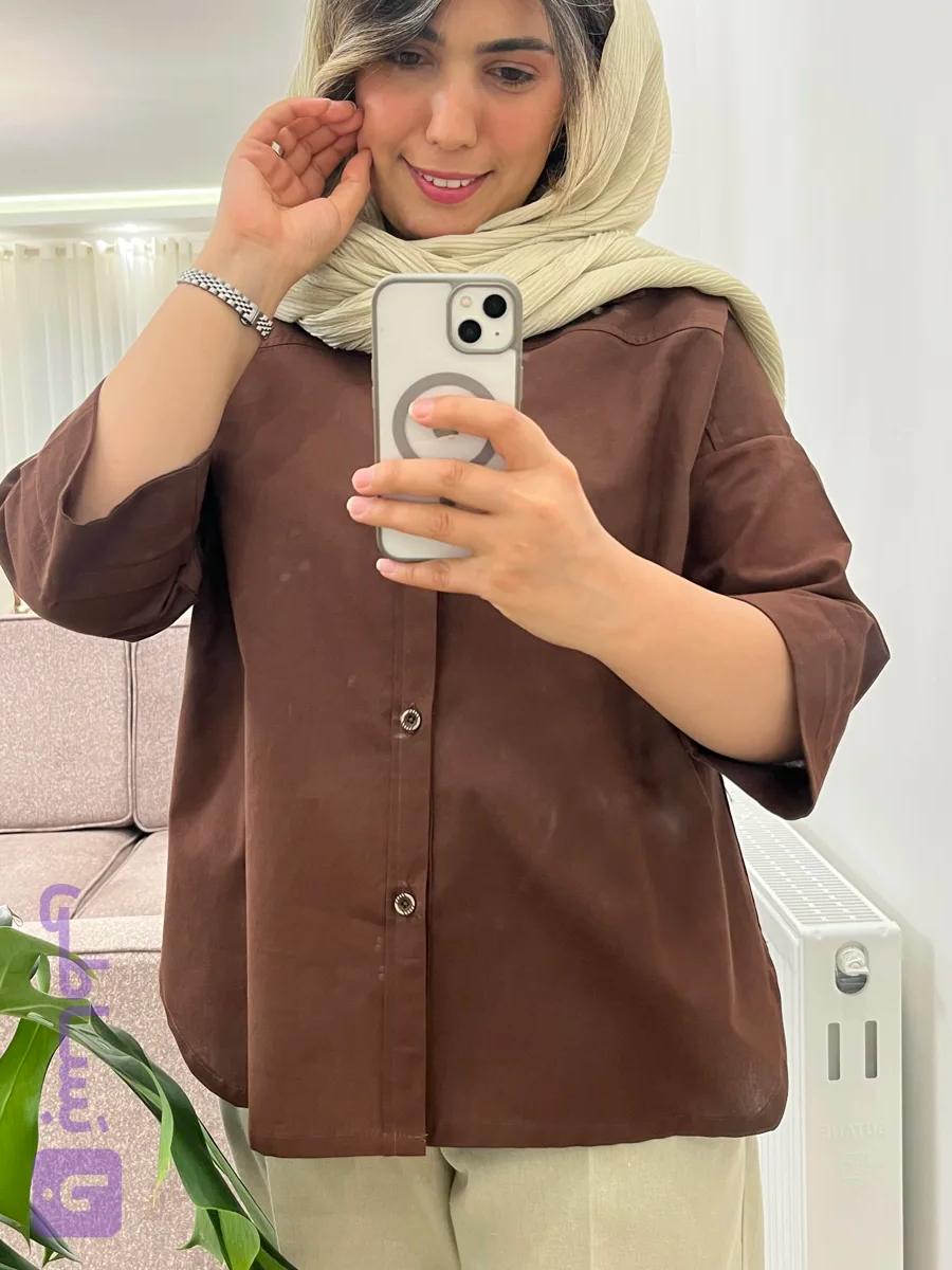 شومیز زنانه لنین رزا