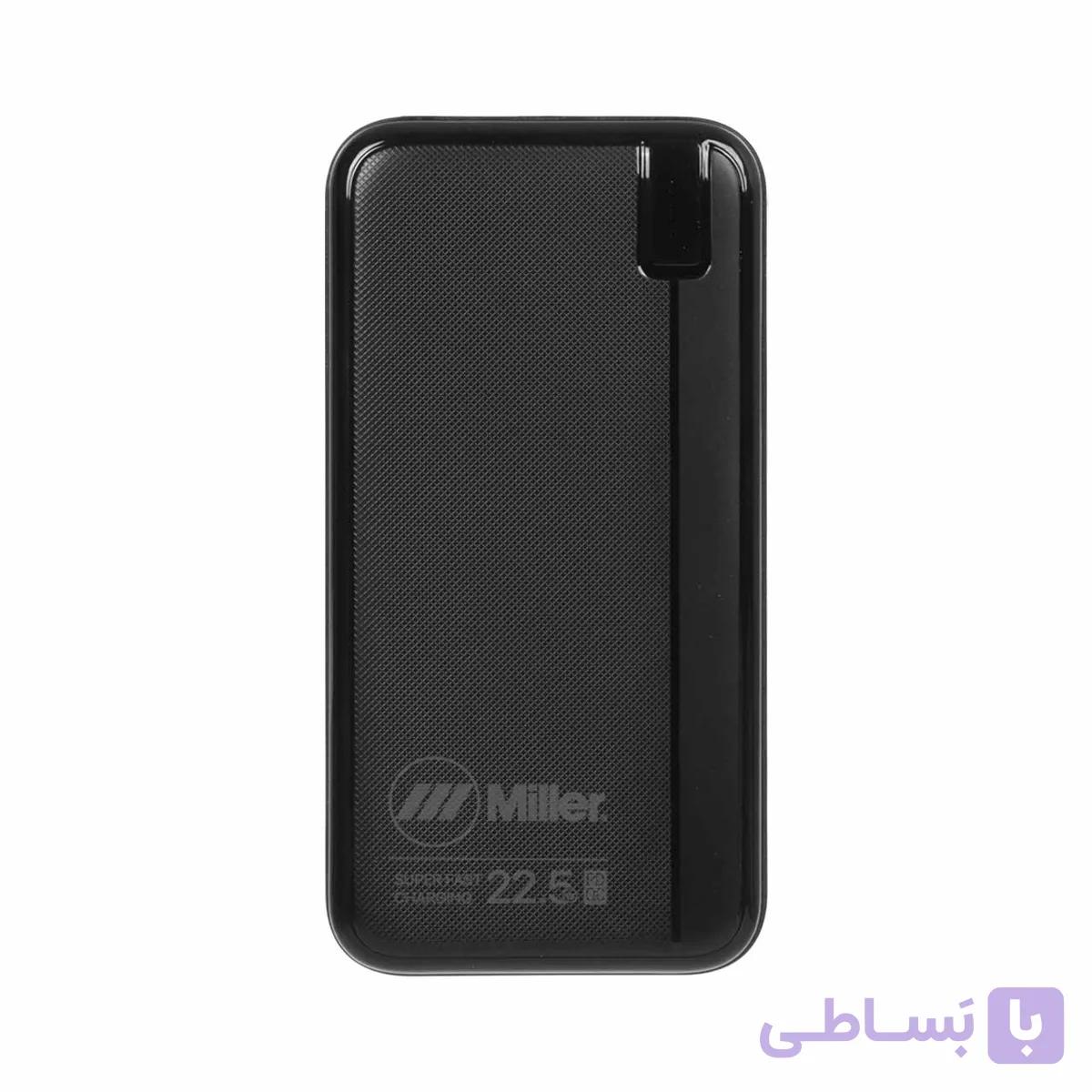 پاور بانک میلر مدل MP-118 ظرفیت 10000 میلی آمپر ساعت — تصویر 1