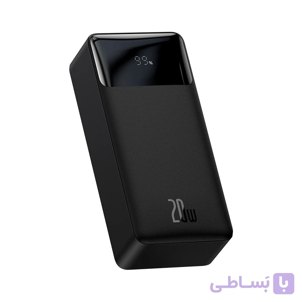 پاوربانک بیسوس مدل Amblight ظرفیت 30000 میلی آمپر ساعت — تصویر 1