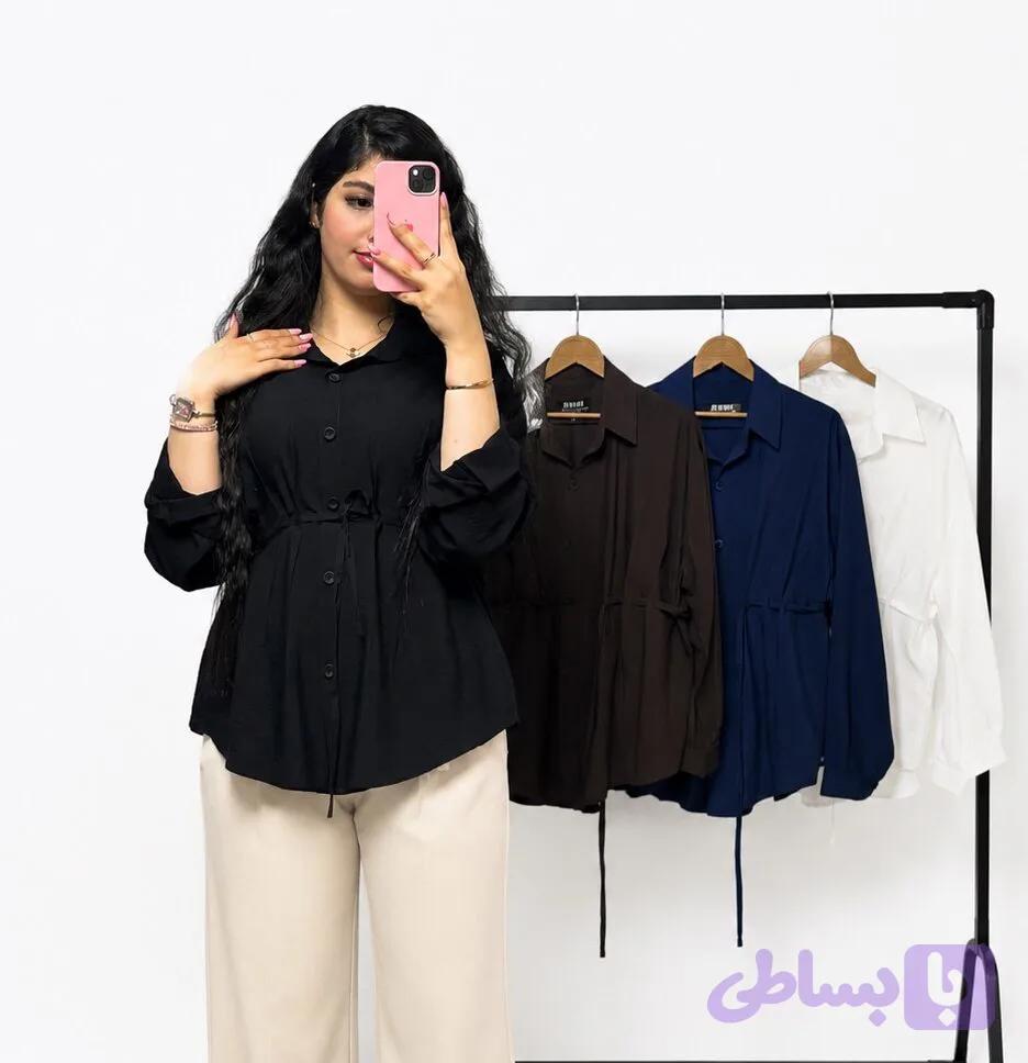 شومیز کمربندی — تصویر 1