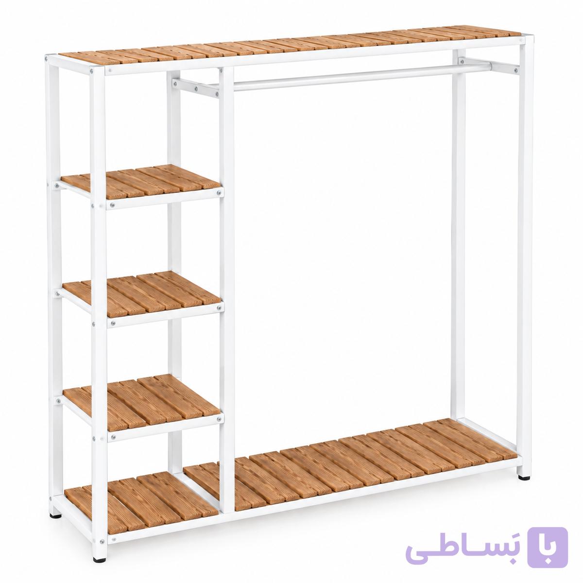 رگال لباس کف وسقف چوب بغل طبقه آریا 006