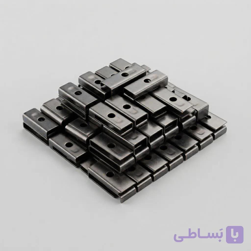 بست رگال یک طرفه مشکی آریا016(بسته 25تایی)